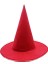 Kırmızı Renk Keçe Cadı Şapkası Yetişkin Çocuk Uyumlu 35X38 cm 1
