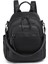 Barcelona Orta Boy Çok Cepli Omuz Askılı Spor ve Günlük Kadın Sırt Çantası Siyah 1
