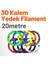 3D Kalem Yedek Filament Seti 10 Renk Pla (20M / 40M / 60M / 80M / 100M) 1