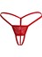 Fantazi Iç Giyim Kadın Mini Kırmızı Fantezi G String 1