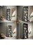 B3CONCEPT Modern Antrasit Kitaplık – 5 Raflı Ahşap Raflı Dekoratif Çok Amaçlı Düzenleyici Kitaplık 2