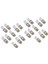 20X T10 194 168 W5W 5 Smd 5050 LED Gece Ampul Lambası Ksenon Beyaz Araba (Yurt Dışından) 1