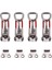 4pcs Ayarlanabilir Araç Kutusu Kılıfı Metal Geçiş Mandal Catch Catch Tecle Hızlı Bırakma Kelepçesi Slip Anti-Slip Push Çekme Kelepçe Araçları (Yurt Dışından) 1
