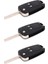 3x 2 Düğmeler 434MHZ ID46 Chıp Araç Ile Kapalı Konut Takip Key Fob Chevrolet Aveo Cruze Orlando HU100 Blade (Yurt Dışından) 2