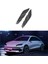 Karbon Fiber Arka Sis Lambası Kapak Kaş Çerçeve Çerçeve Süslemesi Dekorasyon Arabası Aksesuarları Için Hyundai Ioniq 6 2022-2023 (Yurt Dışından) 5