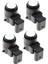 4pcs -Bmw 1er E81 E87 Için Yeni Pdc Park Sensörü E88 3er E90 E92 E93 X1 E84 E89 66206935598 6935598 (Yurt Dışından) 1