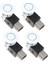 4pcs 39680-T9A-000 Radar Radar Pdc Park Sensörü Honda Mesafe Kontrol Sensörü Için Elektrik Gözü 39680T9A000 (Yurt Dışından) 3