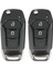 2x Araç Akıllı Uzaktan Anahtar 2 Düğmesi 433MHZ Ford Ranger F150 2015 2016 2017 2018 ID49 PCF7945P EB3T-15K601-BA (Yurt Dışından) 1
