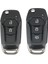 2 Adet Araba Akıllı Uzaktan Kumandalı Anahtar 433MHZ Ford Için 3 Düğme ve 2 Düğme (Yurt Dışından) 1
