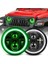 7 Inç Halo LED Far Hi/lo Işın Yeşil Drl Amber Sinyal Işığı Jeep Wrangler Jk Tj Cj (Yeşil) (Yurt Dışından) 3