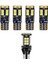 5 Pcs 921 912 T10 T15 W16W LED Ters Işık LED Ampul 1500 Lümenler Araba LED Yedek Işıklar Için Aşırı Parlak 12V 24V 24SMD 3030 &amp Cb T10-12SMD-3030 (Yurt Dışından) 1