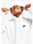 Sportswear Club Fleece Kapüşonlu Erkek Beyaz Sweatshirt 2