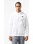 Sportswear Club Fleece Kapüşonlu Erkek Beyaz Sweatshirt 5