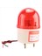 Ac 220V 15W Kırmızı Işık Endüstriyel Sinyal Kulesi Flaş Uyarı Lambası (Yurt Dışından) 2