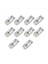 100PCS 6000K Canbus T10 168 194 W5W Dome Lisans Yan Işaretleyici LED Ampul Beyaz (Yurt Dışından) 2