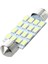 20 Adet 16 Torpido Araba Ampul LED Smd 3528 42 mm - Beyaz (Yurt Dışından) 4
