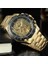 Kutusu ile Yeni Otomatik Mekanik Erkek Kol Saati Askeri Spor Erkek Saat Üst Marka Lüks Altın Çelik (Yurt Dışından) 2