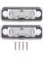 4x LED Plaka Işık Lambası Hatası Benz Mercedes W203 5d W211 R171 W219 (Yurt Dışından) 2