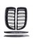 Araba Karbon Fiber Bak Bmw 3 Serisi E90 E91 2005-2008 Için Ön Böbrek Izgara Çift Çıtaları Izgara (Yurt Dışından) 2