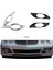 4x Araç Ön Sis Fark Izgara Krom Trim Kapak Mercedes-Benz E-Serisi W211 07-09 A2118851174 A211851274 (Yurt Dışından) 4