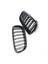 1paır Araş Grılle Bmw F15 F16 X5 X6 F85 F86 X5M X6M 2014-2018 Yedek Yarış Izgaraları Için (Yurt Dışından) 3