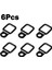 Araba D-Ring Tıe Down Vidaları Jeep Wrangler Tj Jk Jl Jt 1997-2023 6 Pcs (Yurt Dışından) 4