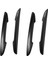 Hipersonik Araba Kapı Kenar Koruyucular Plastik Kapı Koruyucusu Siyah 4pcs (Yurt Dışından) 1
