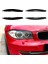 Araba Parlatıcı Siyah Far Lambası Kaşları Bmw 1 Serisi E81 E82 E87 E88 2008-2013 Araba Göz Kapakları Kapakları (Yurt Dışından) 2