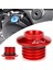 Kırmızı Motosiklet Motor Yağı Dolgu Tapası Kapak Motor Kapağı Yağ Vidalı Yağ Giriş Kapağı Vidası Trıumph Daytona (Yurt Dışından) 5