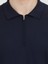 Lacivert Polo Yaka Düz Örgü Triko Kazak 4