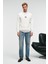 IRVING Erkek Yuvarlak Yaka Göğsü Ve Önü Regular Fit Ekru Sweatshirt 5
