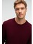 CABLIN Erkek Yuvarlak Yaka Regular Fit Triko Bordo Kazak 5