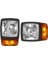 Jcb Ön LED Far Turn Signallamp Göstergesi Iş Işığı Traktör Telehandler Yükleyici Forklift Için Sol ve Sağ Ekskavatör (Yurt Dışından) 2