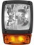 Jcb Ön LED Far Turn Signallamp Göstergesi Iş Işığı Traktör Telehandler Yükleyici Forklift Için Sol ve Sağ Ekskavatör (Yurt Dışından) 4