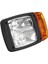 Jcb Ön LED Far Turn Signallamp Göstergesi Iş Işığı Traktör Telehandler Yükleyici Forklift Için Sol ve Sağ Ekskavatör (Yurt Dışından) 5