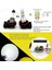 6 Pcs H7 Combo LED Far Kiti Ampuller Yüksek Düşük Işın 6000K Kit 240W 52000LM ve 100W 30000LM (Yurt Dışından) 3