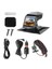 Çift Lens Dvr Kamera Arabası Çizgi Cam Kamera Kaydedici Arka Görünüm Monitörü Dashcam 2inch Ekran 1080P Geniş Açı (B) (Yurt Dışından) 1