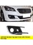 Suzuki Ciaz 2015-2017 Araba Sis Lambası Grille Çerçevesi Için Krom Trim Şeridi ile Sağ Ön Tampon Sisli Işık Kapağı (Yurt Dışından) 2