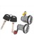 Mitsubishi L200 Için 2001-2005 Sol Sol Sağ Kapı Kilidi Namlu Anahtarları YE05506A (Yurt Dışından) 1