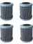 4pcs Şanzıman Yağı Filtresi 420256454 07120443 0956745 HF564 KN-564 Can-Am Spyder Için 2008-2016 (Yurt Dışından) 1