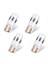 4pcs Hatası T10 Ampul Kanbus 3030 Smd LED Otopark Açık Beyaz 6000K (Yurt Dışından) 1
