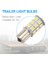 10X Sıcak Beyaz 27 Smd LED 1156 1141 1003 Rv Camper Römork Ampuller (Yurt Dışından) 3