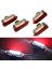 8pcs Araba LED Kapı Uyarı Işığı Hoş Geldiniz Projektörü Golf 6 7 Jetta Mk5 Mk6 Passat B6 B7 cc Tiguan Scirocco (Yurt Dışından) 2