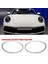 Araba Far Gölgesi Porsche Için Sol Ön Açık Lens Kapağı 991 911 Targa/carrera 2012-2018 Şeffaf Gri Kenar (Yurt Dışından) 3