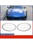 Araba Far Gölgesi Porsche Için Sol Ön Açık Lens Kapağı 991 911 Targa/carrera 2012-2018 Şeffaf Gri Kenar (Yurt Dışından) 5
