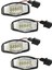 4pcs Araba LED Plaka Işık Plaka Hafif Lamba da Civic (Yurt Dışından) 1