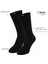 Unisex Ekstra Yumuşak Lastikli Siyah Spor Çorabı 2