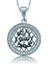925 Ayar Gümüş Taşlı Mühr-Ü Şerif Kadın Gümüş Kolye PT2610237 (972972) 1