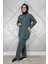 Kadın Dikme Detaylı Tesettür Takım 1