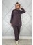 Kadın Dikme Detaylı Tesettür Takım 1